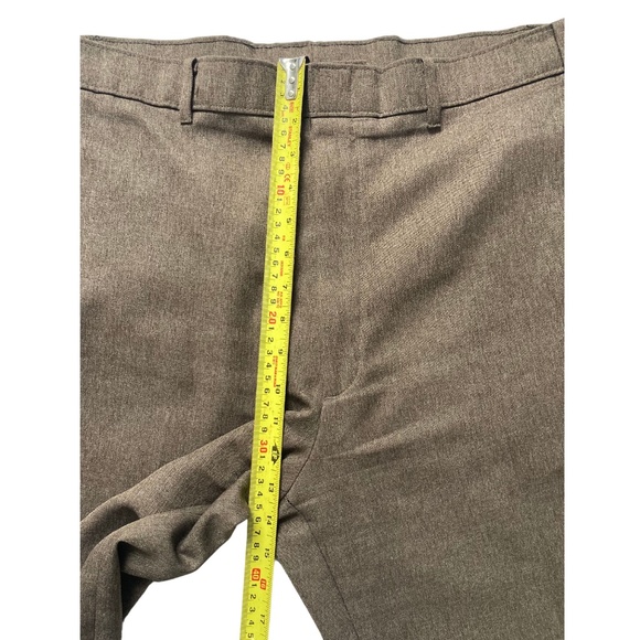 Vintage Levi's Action Slacks Mens Brown Polyester Dress Pants 40 x 32 - Picture 4 of 8